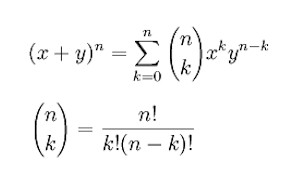 Isaac Newton - The binomial theorem