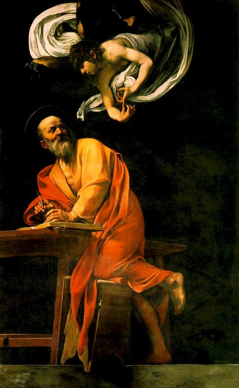 Caravaggio - De inspiratie van Mattheus Levi