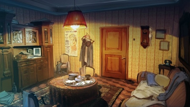 Bolshaya Sadovaya 302-bis - Likhodeev's room