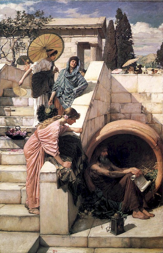 John William Waterhouse - Diogenes of Sinope